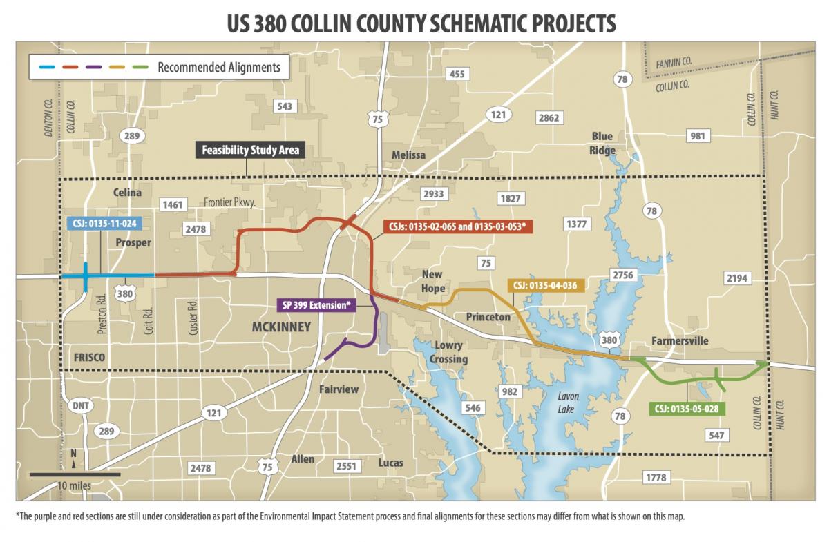US 380 Collin and Denton County Keep It Moving Dallas
